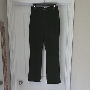Draper James Elegant Dark Green Trousers